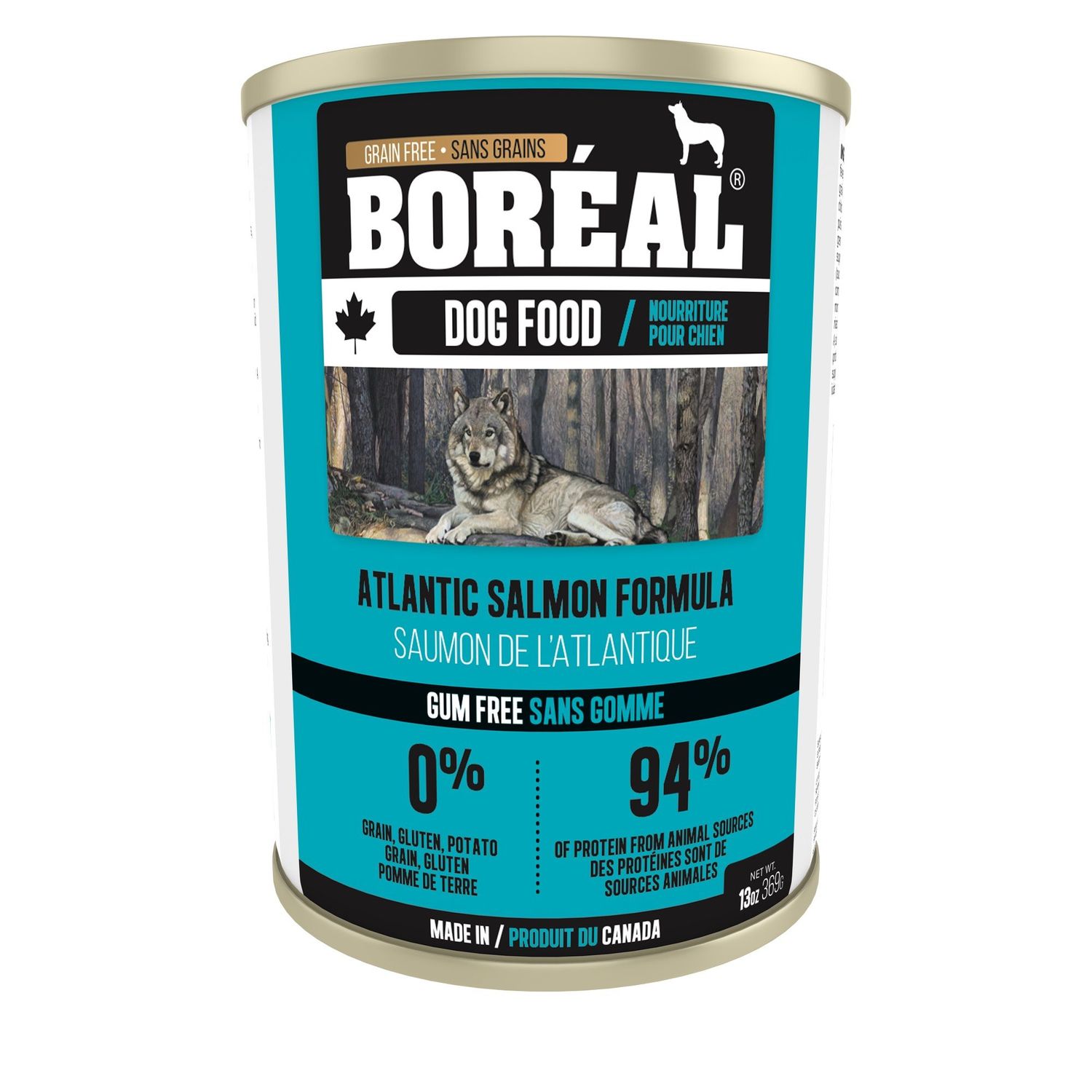 BORÉAL - Canadian Atlantic Salmon Complete Diet, Net Weight: 369g
