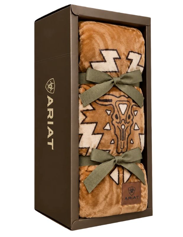 ARIAT - Horns Snuggle Blanket