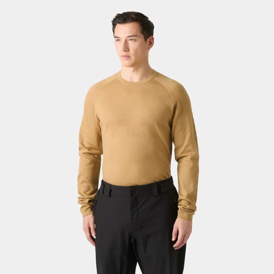 HELLY HANSEN - Lifa Merino Knitevo Crew Elmwood