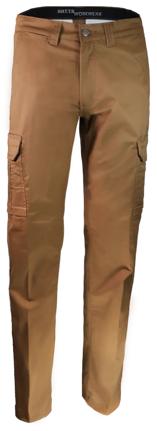 GATTS - Stretch Cargo Tan Work Pants