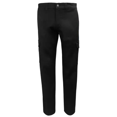 GATTS - Stretch Cargo Black Work Pants