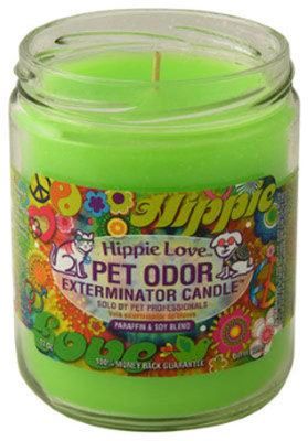 HOLLY MOLLY - Hippie Love Pet Odor Exterminator Candle, Net Weight: 13oz
