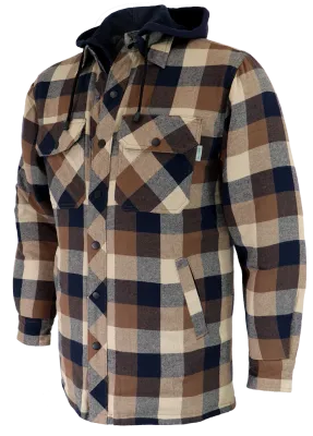 GATTS - Terra Nova Flannel Lined Hooded Shirt