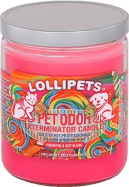 HOLLY MOLLY - Lollipets Pet Odor Exterminator Candle, Net Weight: 13oz