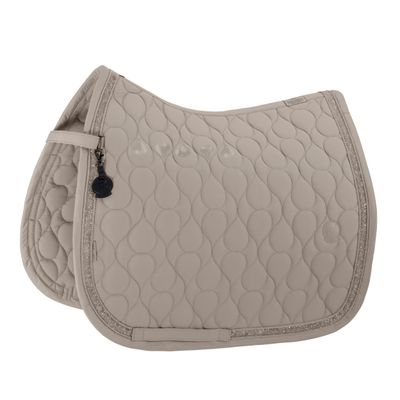 ESKADRON - Sparkle Jewel Saddle Pad Pale Grey