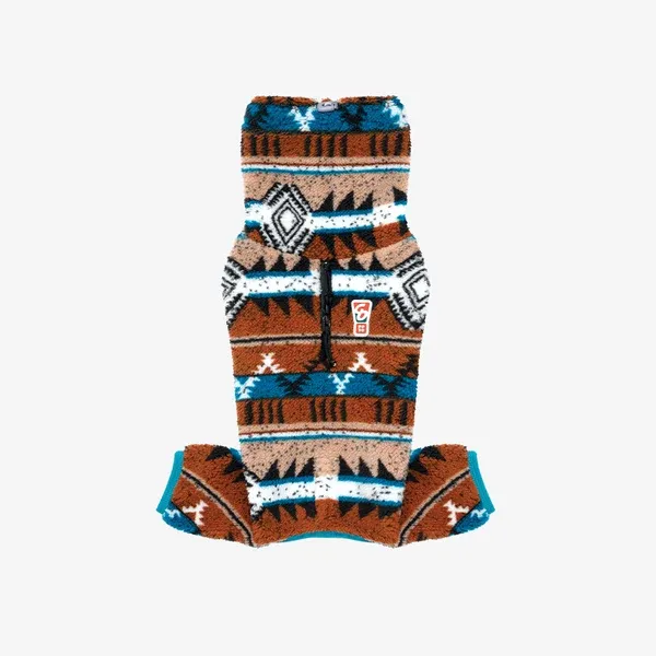 PUPPY GALLERY - Choco Brown Sherpa Fleece All-In-One