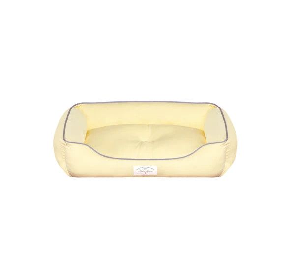 PUPPY GALLERY - Couch Shape Yellow Pet Cooling Cushion, Size: Small