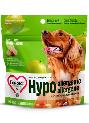 1ST CHOICE - Apple and Oat Hypoallergenic Dog Cookies