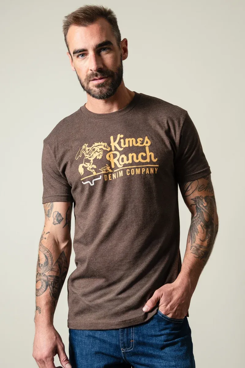 KIMES RANCH - Davona Dale Espresso T-Shirt