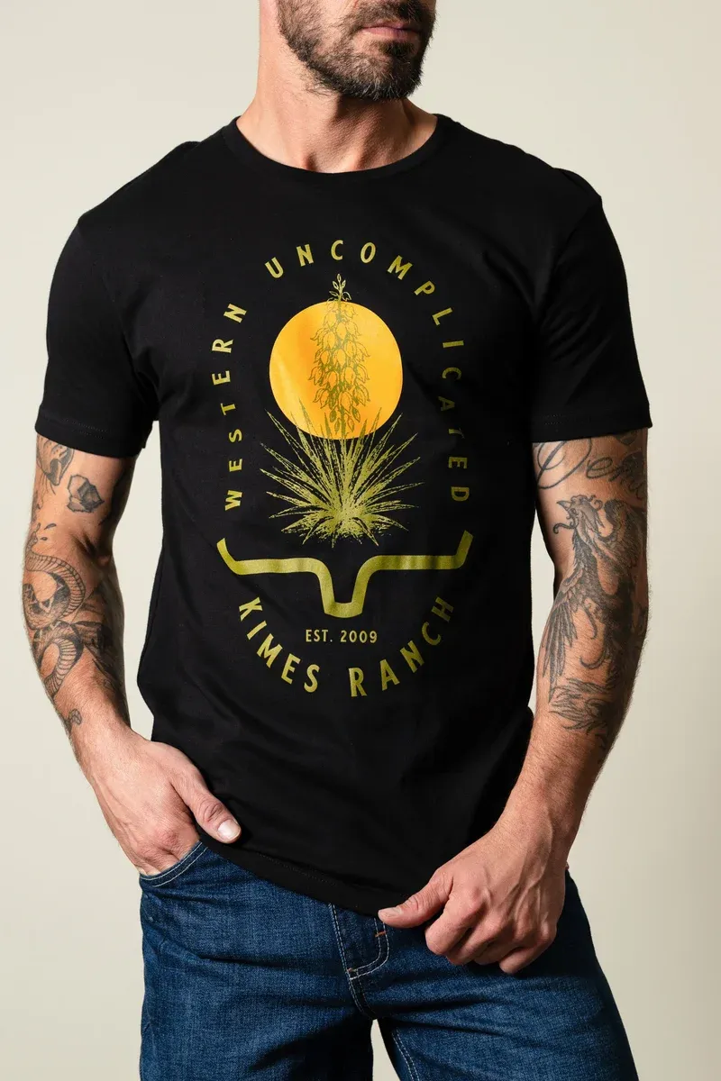KIMES RANCH - Drought Resistant Black T-Shirt