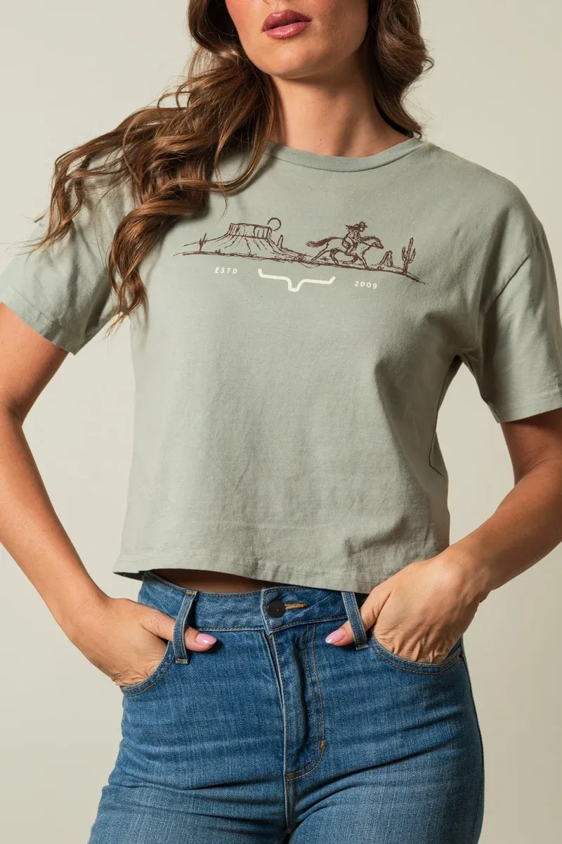 KIMES RANCH - Go West Sage T-Shirt