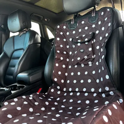 PABLO &amp; CO - Polka Dots Deluxe Single Car Seat Cover
