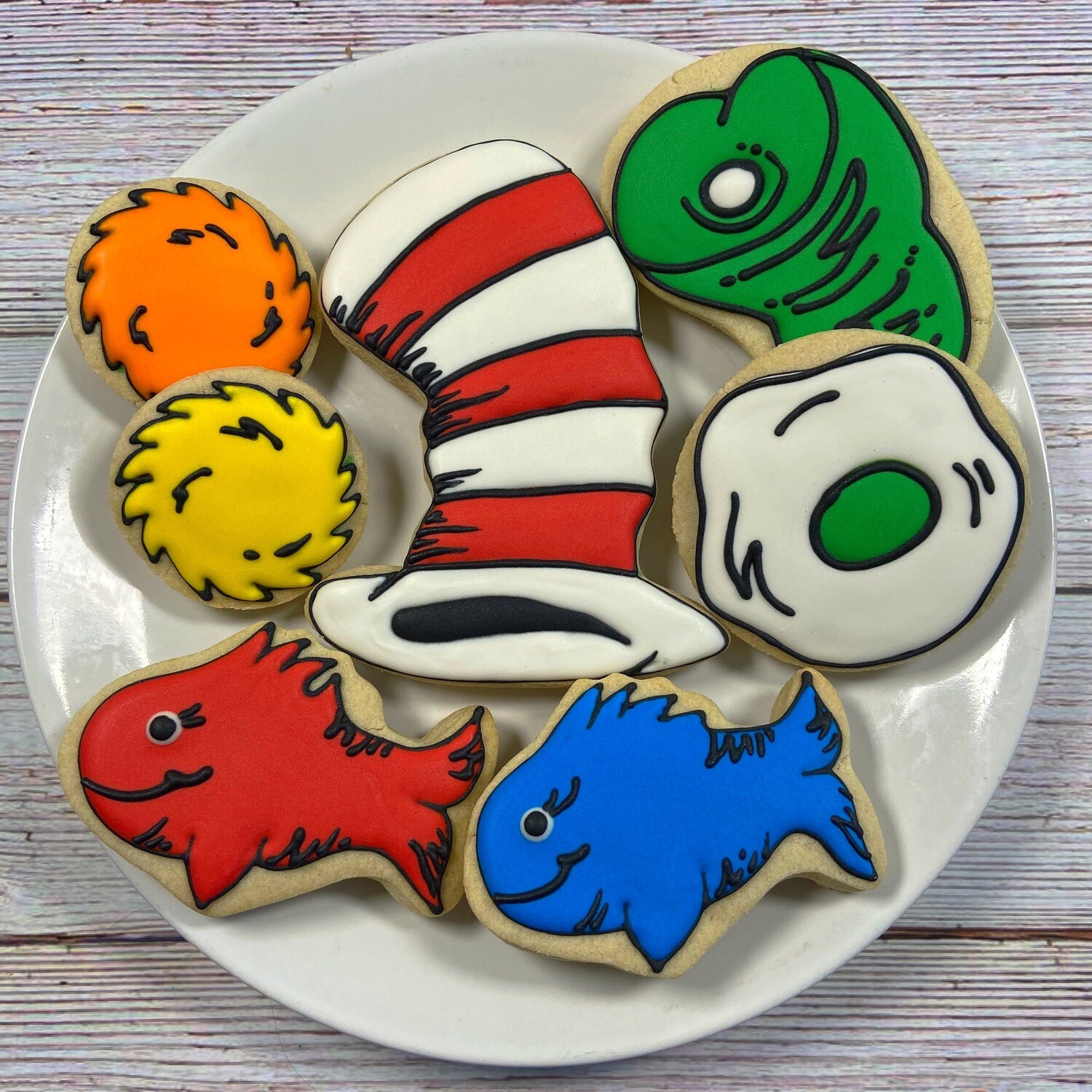 'Dr. Seuss Cookie Decorating Kit (1 DOZEN)