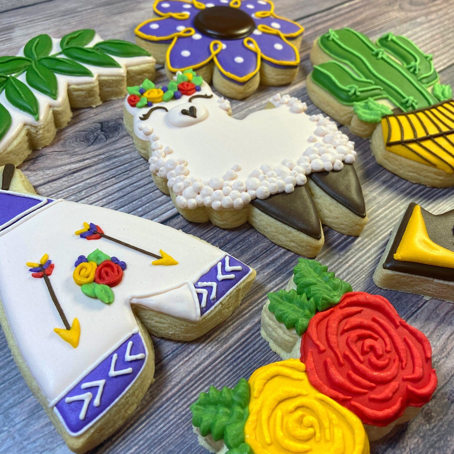 Boho Llama Decorating Kit (DOZEN)
