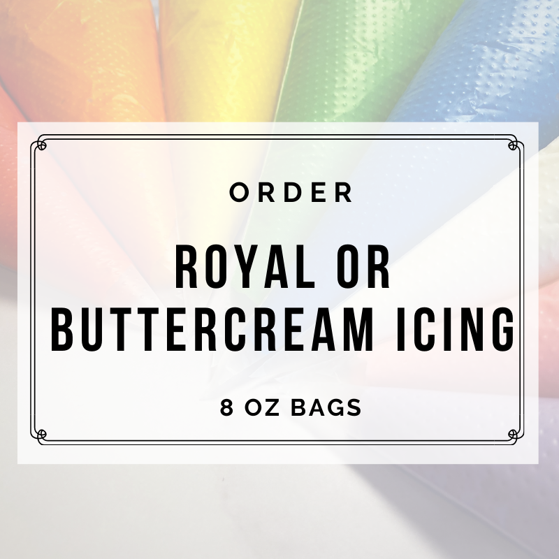 ROYAL OR BUTTERCREAM ICING (8 oz)