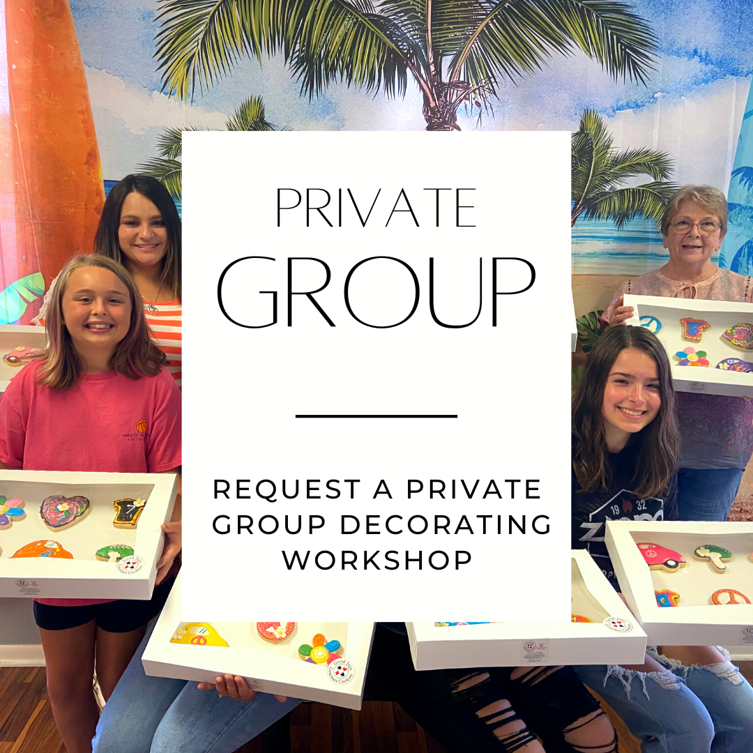 REQUEST A PRIVATE GROUP DECORATING WORKSHOP