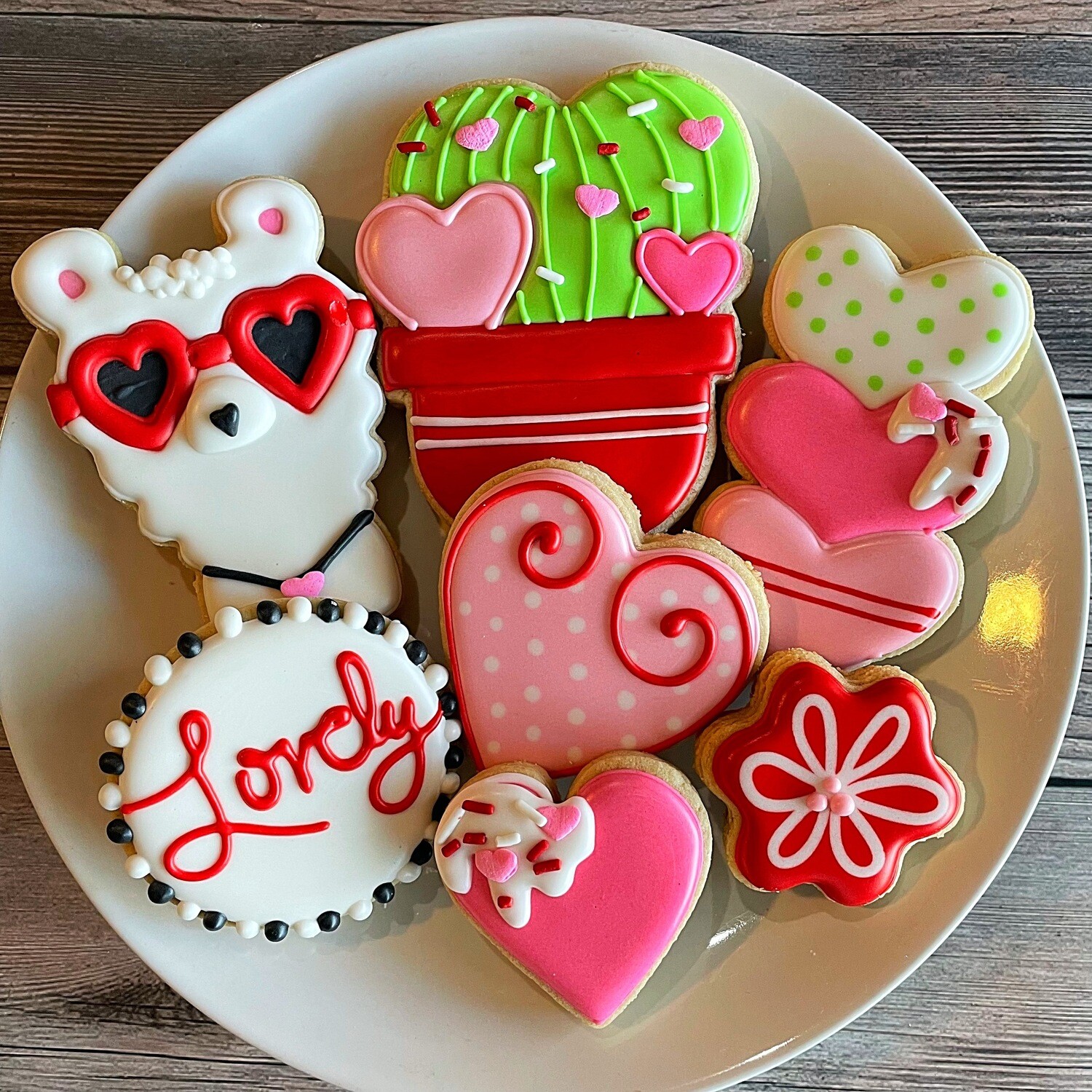 'Lovely Llama Decorating Kit - (DOZEN)