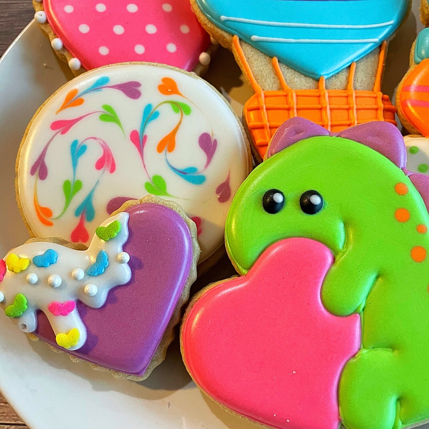 'I Love You Cookie Decorating Kit - (DOZEN) 'I Love You Cookie Decorating Kit - (DOZEN)