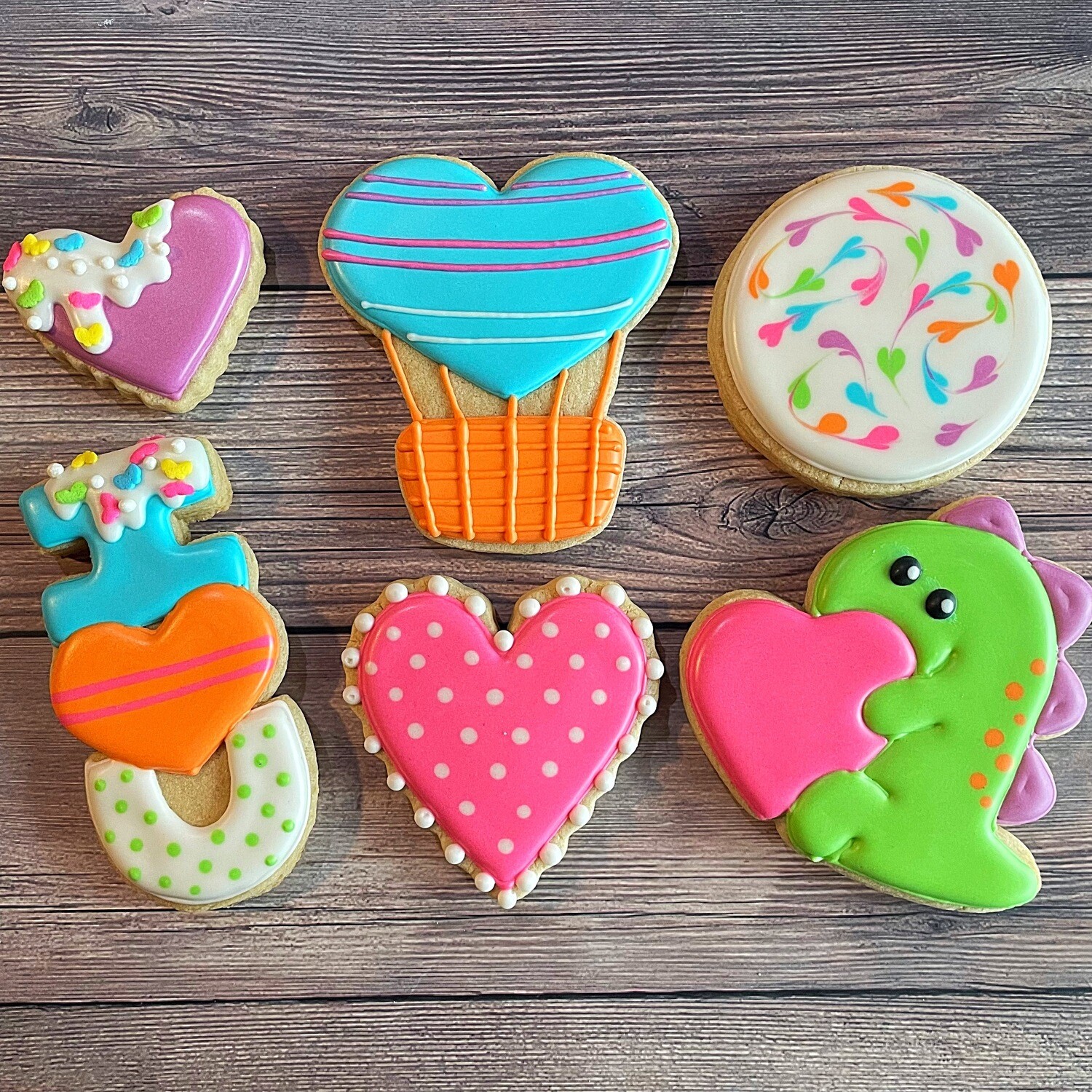 'I Love You Cookie Decorating Kit - (DOZEN)