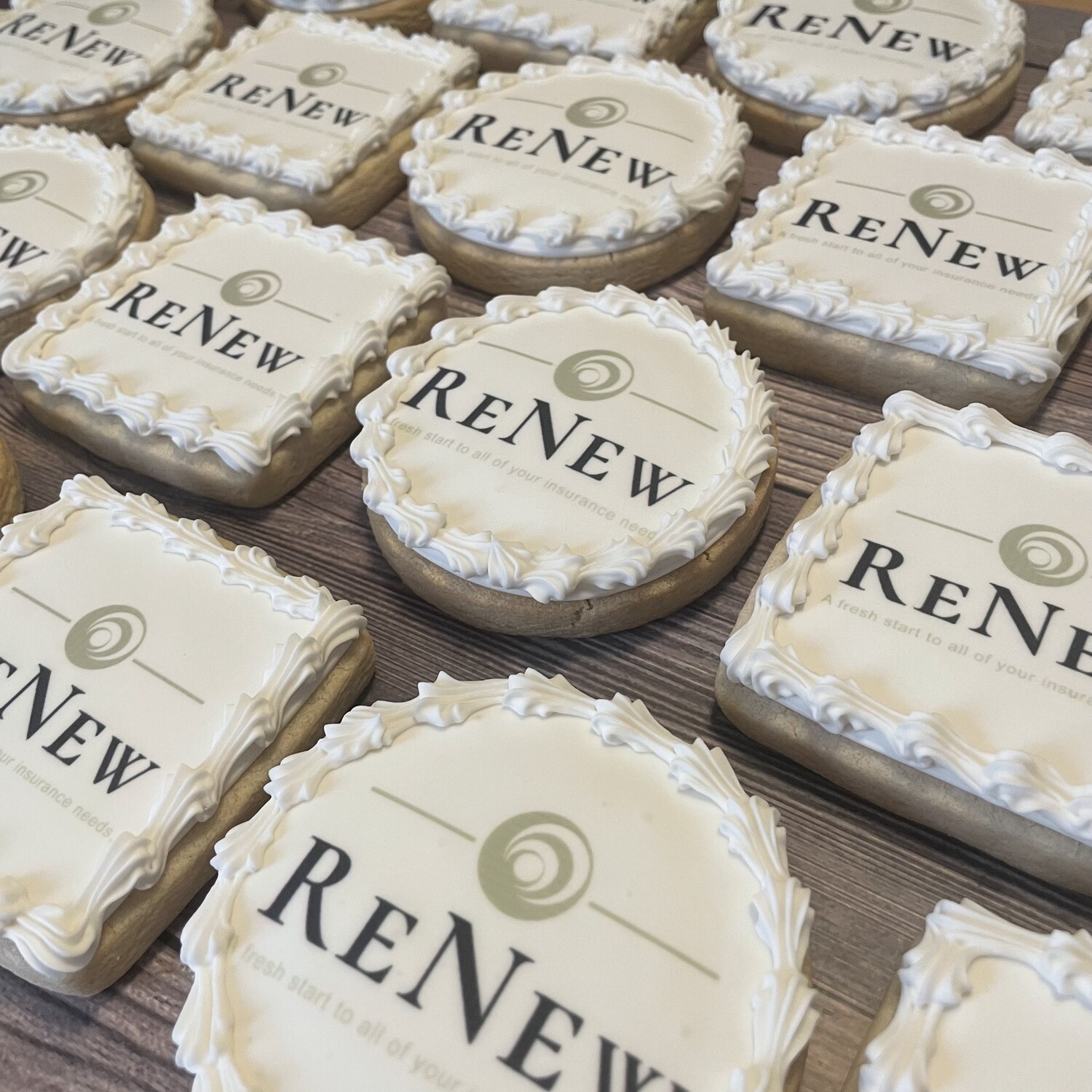PREMIUM EDIBLE IMAGE / LOGO COOKIES (Dozen)
