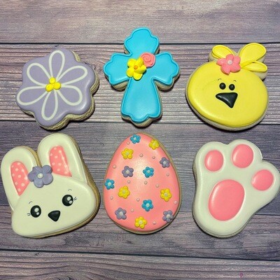 EASTER BUNNY Take Home Decorating Kit - (DOZEN)