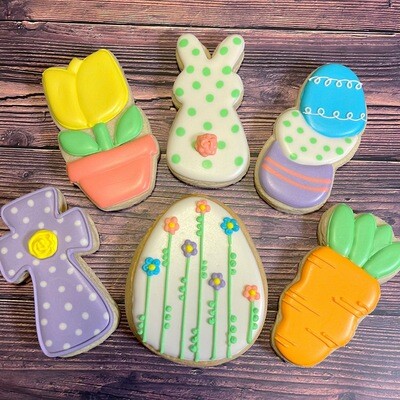 EASTER EGGS Take Home Decorating Kit - (DOZEN)