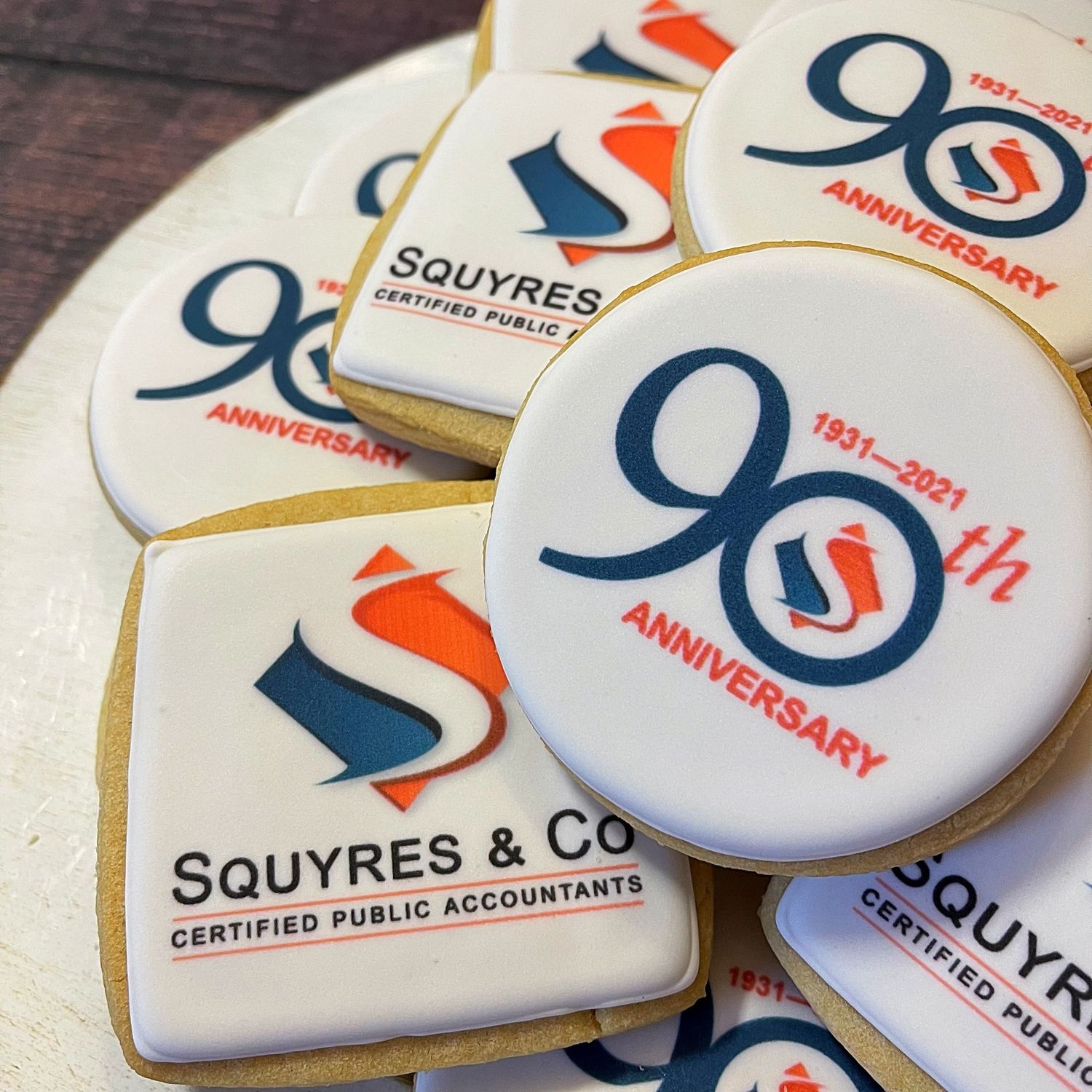 PREMIUM EDIBLE IMAGE / LOGO COOKIES (Dozen)