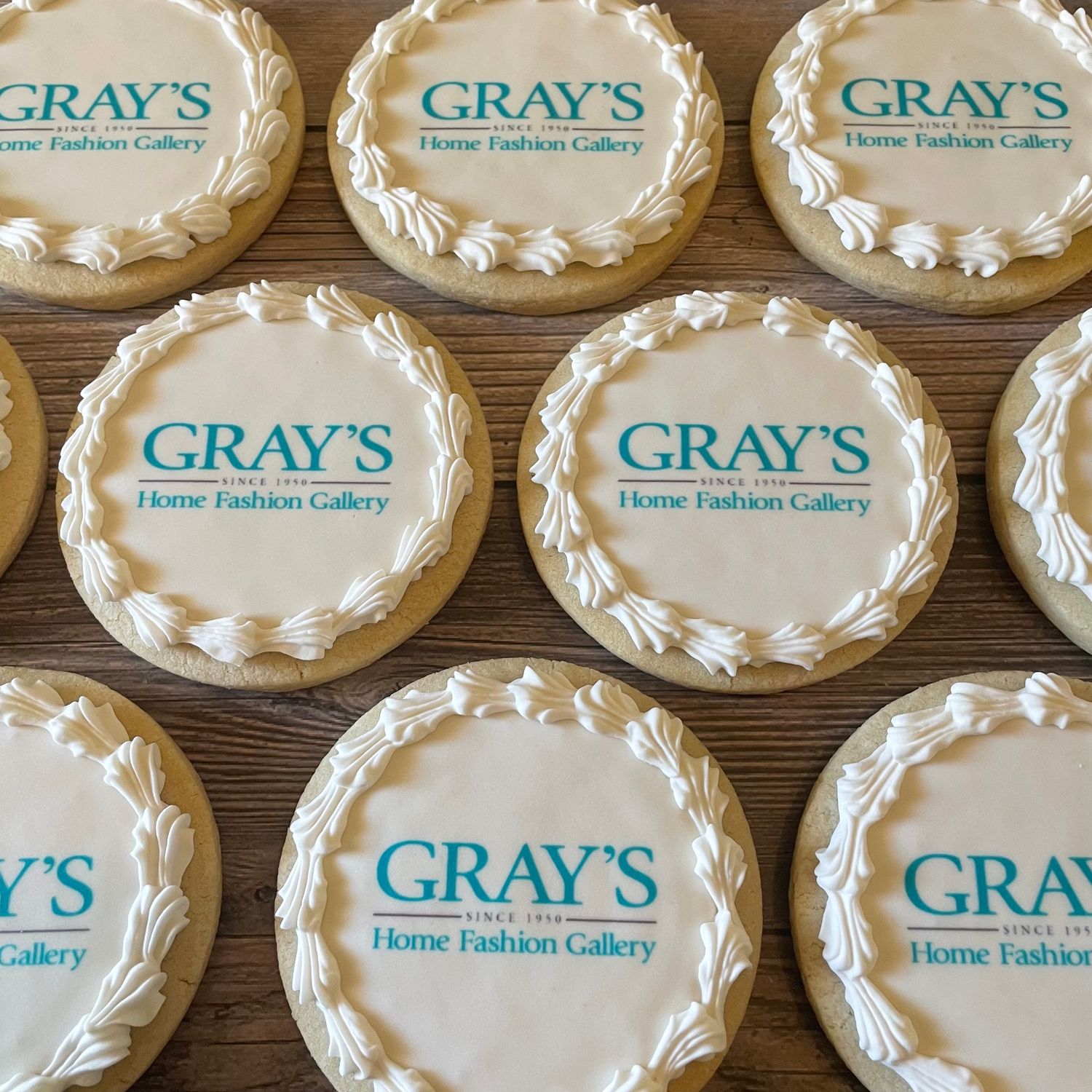 PREMIUM EDIBLE IMAGE / LOGO COOKIES (Dozen)