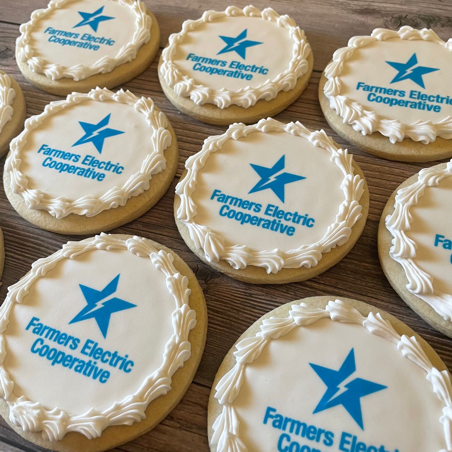 PREMIUM EDIBLE IMAGE / LOGO COOKIES (Dozen)