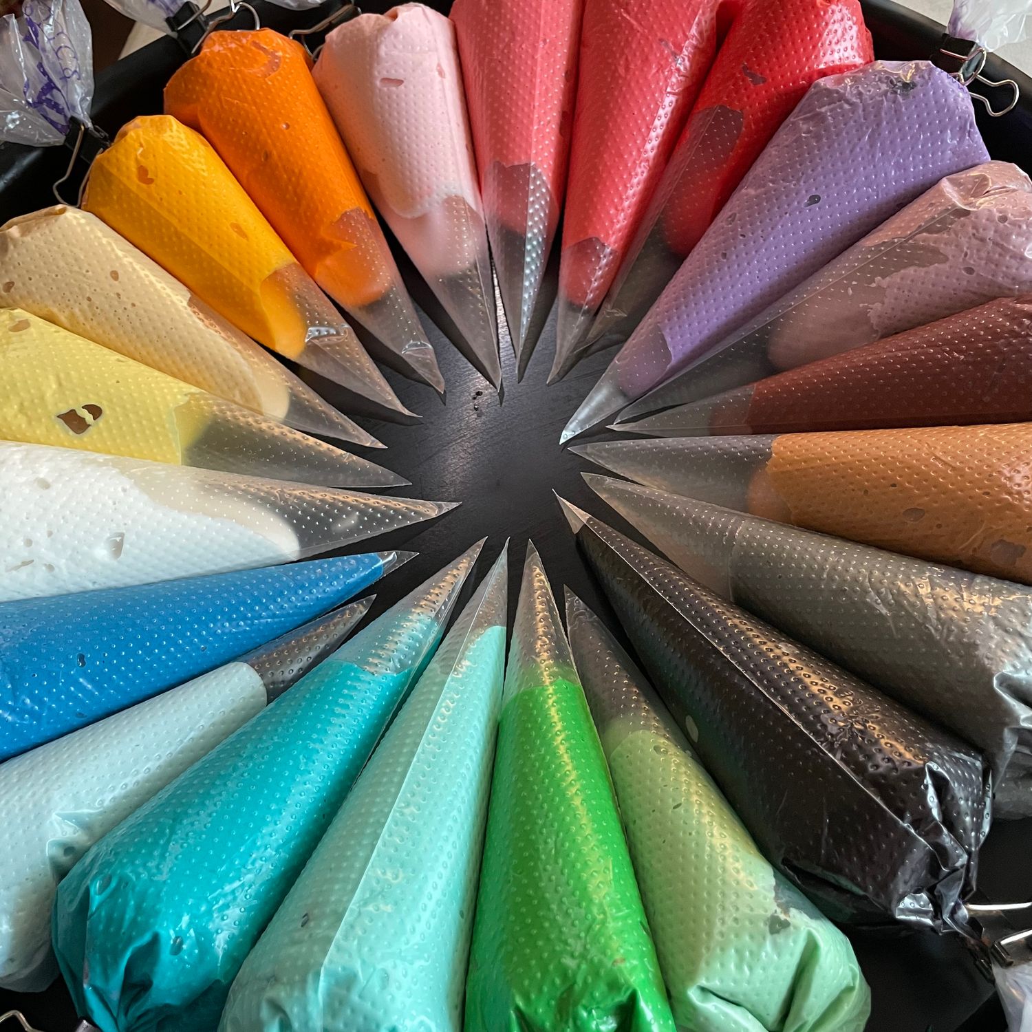 INDIVIDUAL SET OF ICING BAGS