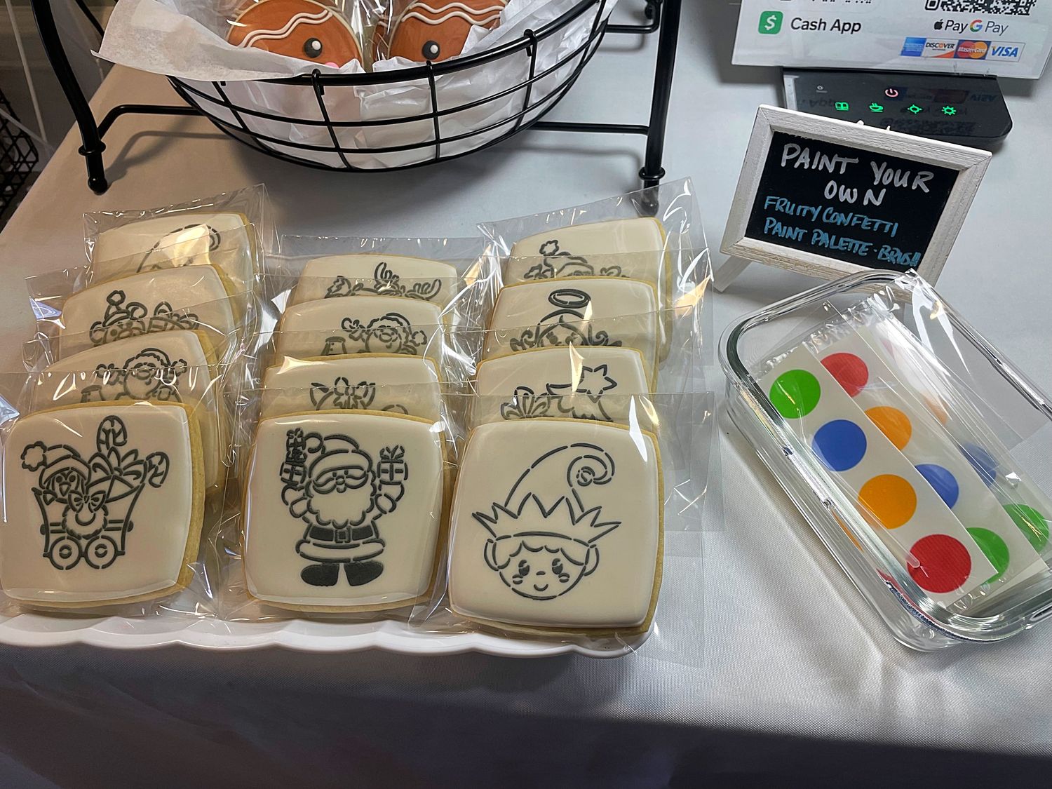 CHRISTMAS THEMED PAINT YOUR OWN COOKIES CHRISTMAS THEMED PAINT YOUR OWN COOKIES