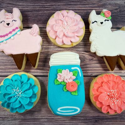 SPRING LLAMA Cookie Decorating Workshop - SUNDAY, APR 27th at 4:30 p.m. (WHITEHOUSE)