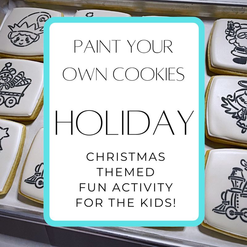 PAINT YOUR OWN COOKIES