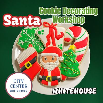 SANTA Cookie Decorating Workshop - FRIDAY, DEC 19th at 6 p.m. (WHITEHOUSE)