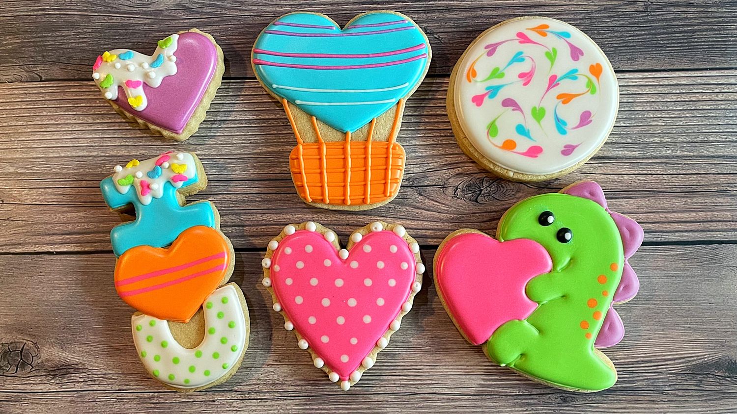 DINO LOVE Cookie Decorating Workshop - TUESDAY, JAN 27th at 6:30 p.m. (BULLARD)