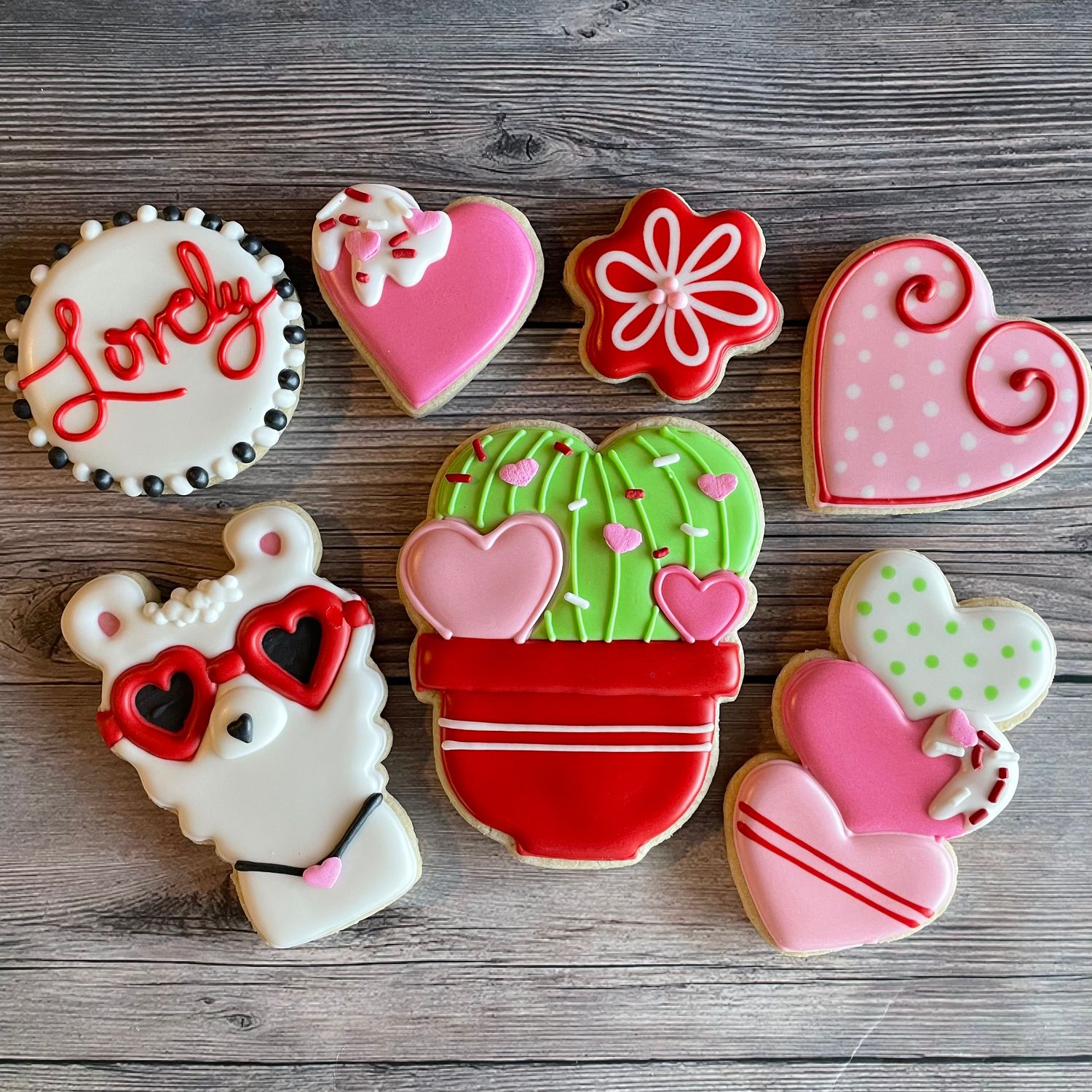 LOVELY LLAMA Cookie Decorating Workshop - SUNDAY, FEB 8th at 4 p.m. (TYLER)