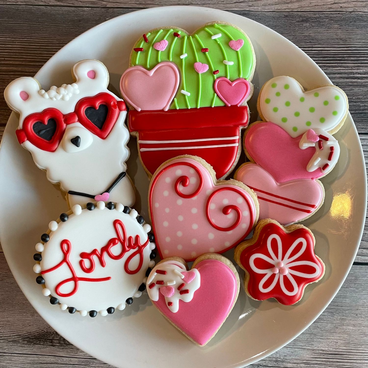 LOVELY LLAMA Cookie Decorating Workshop - SUNDAY, FEB 8th at 4 p.m. (TYLER)