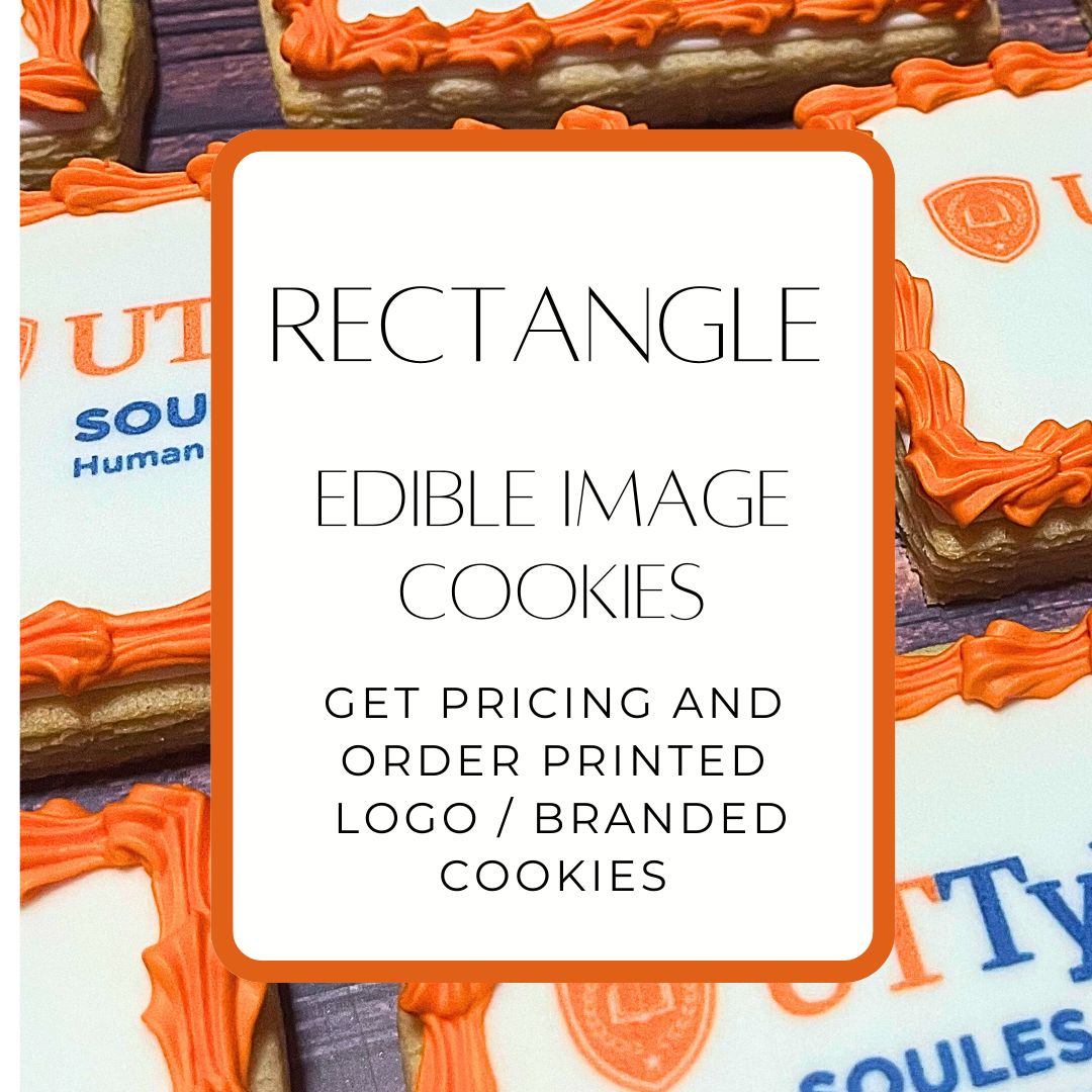 RECTANGLE EDIBLE IMAGE COOKIES (Dozen)