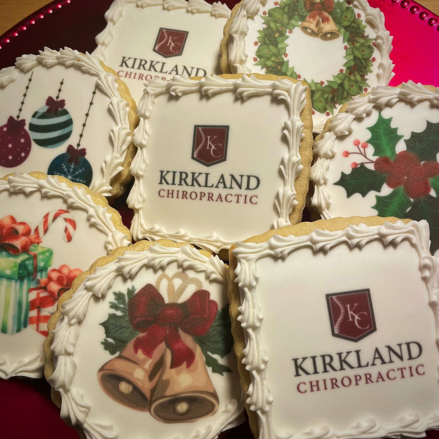 MIXED SHAPES EDIBLE IMAGE COOKIES (Dozen)