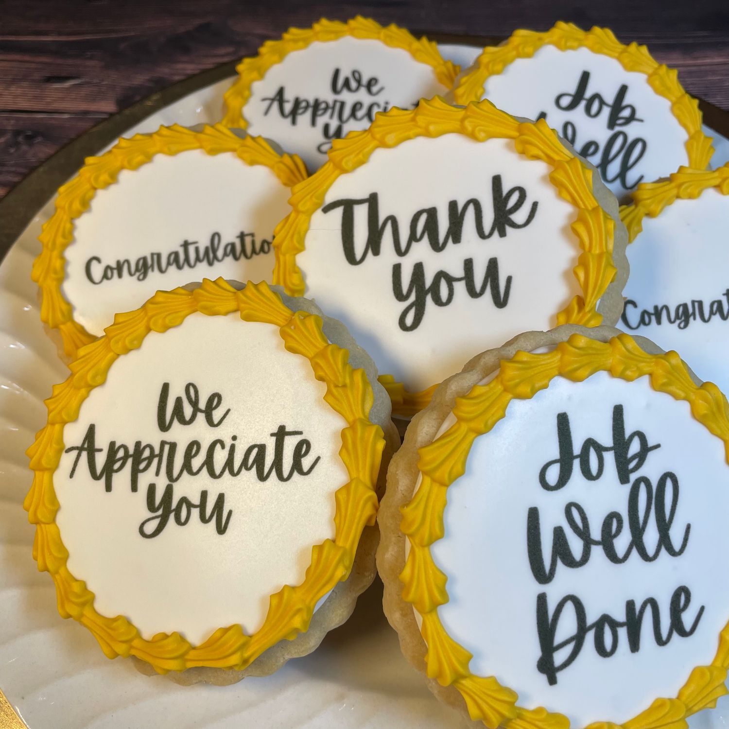 ROUND EDIBLE IMAGE COOKIES (Dozen)