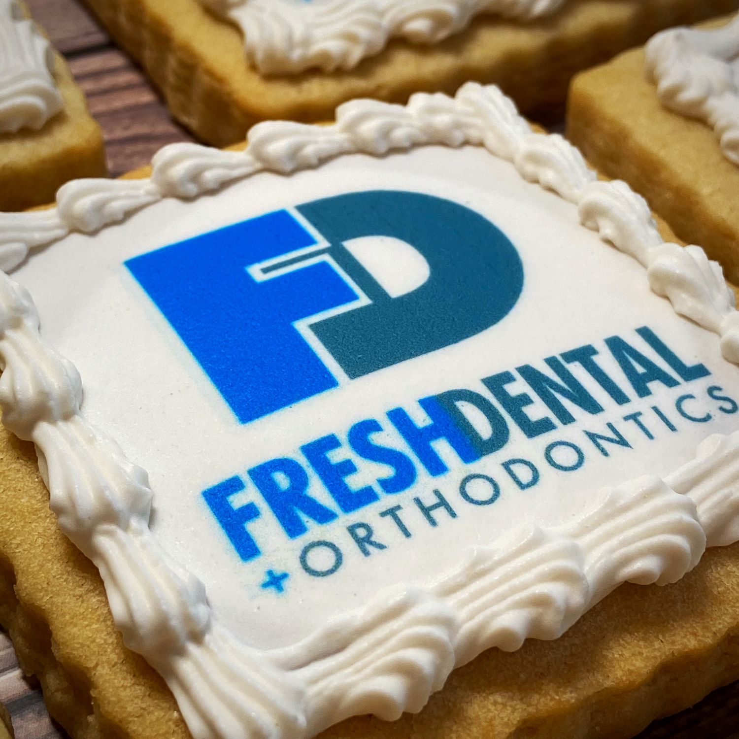 SQUARE EDIBLE IMAGE COOKIES (Dozen)