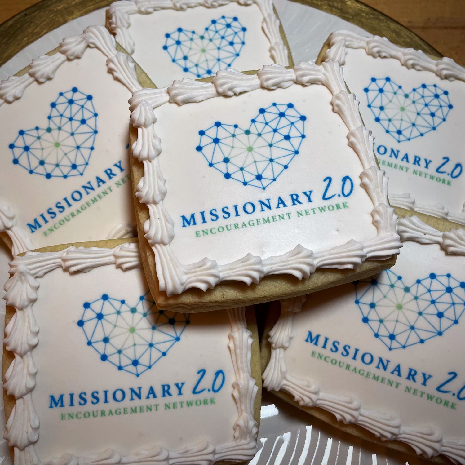 SQUARE EDIBLE IMAGE COOKIES (Dozen)