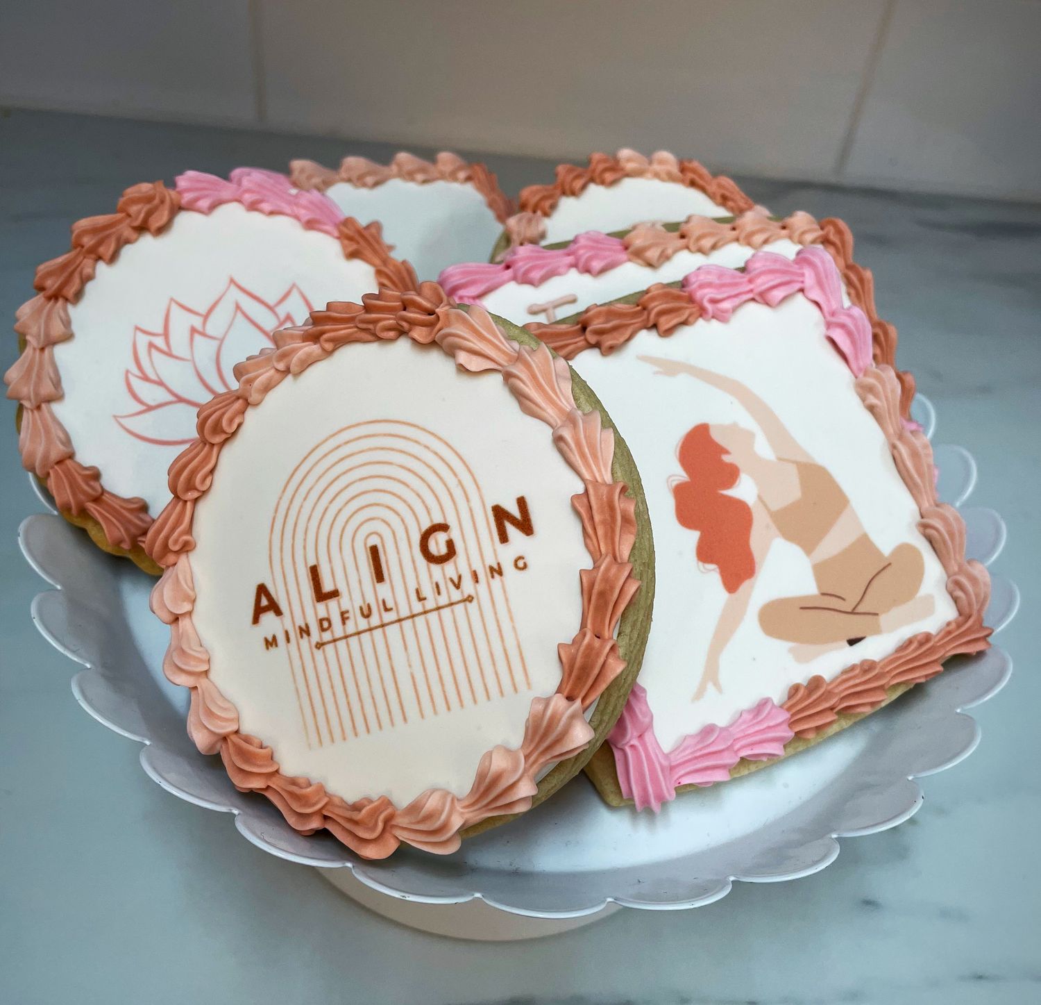 MIXED SHAPES EDIBLE IMAGE COOKIES (Dozen)