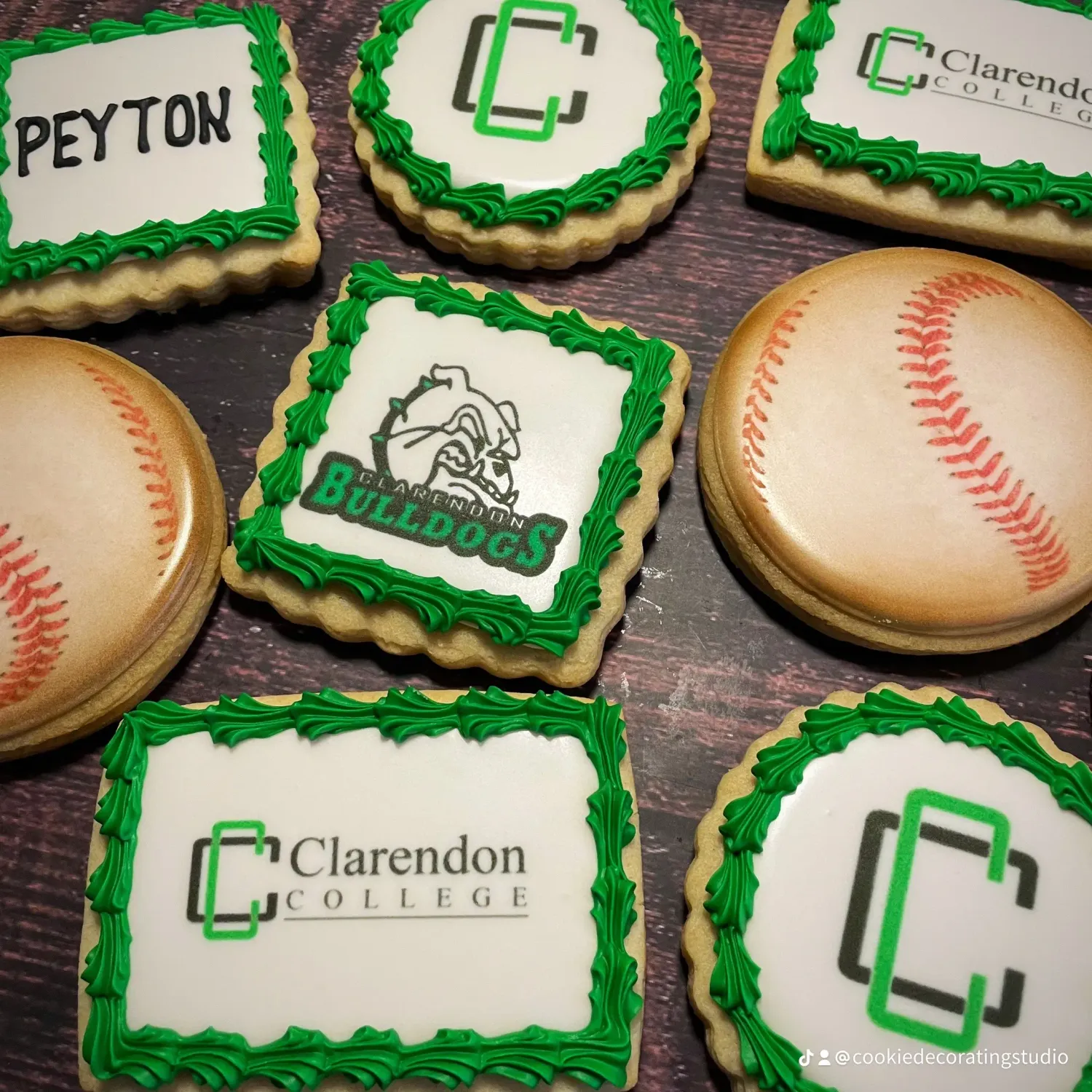 MIXED SHAPES EDIBLE IMAGE COOKIES (Dozen)