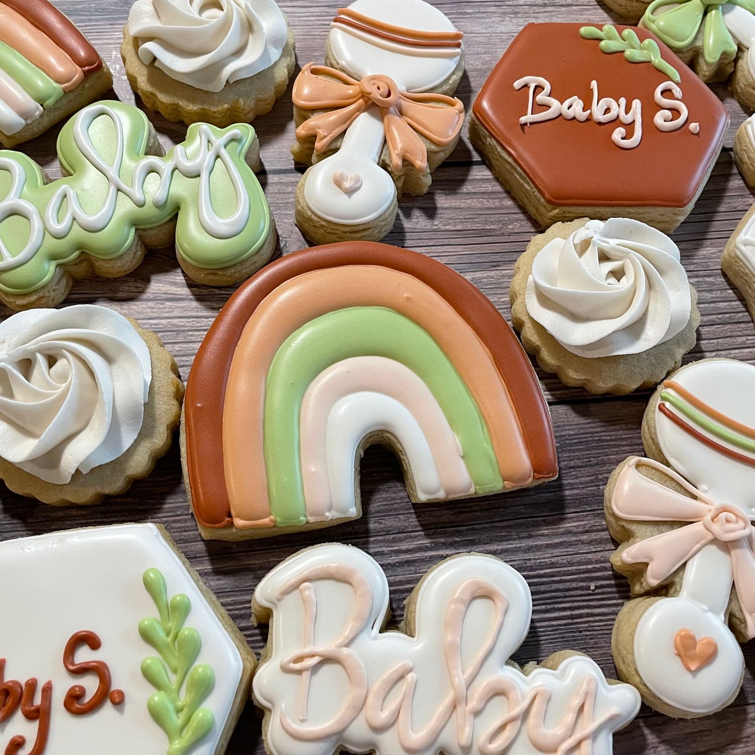 BABY HAND DECORATED COOKIES