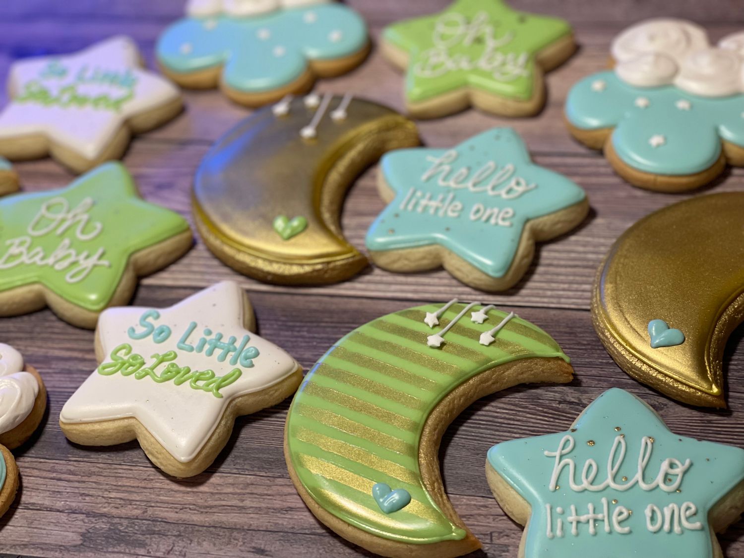 BABY HAND DECORATED COOKIES