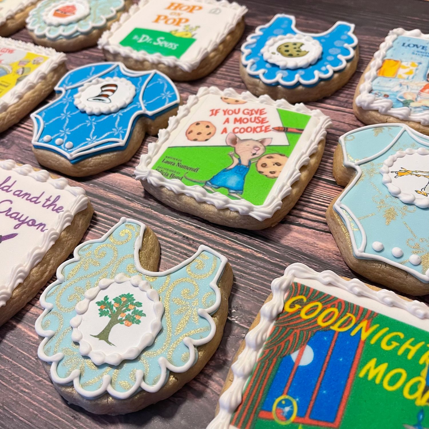 BABY HAND DECORATED COOKIES