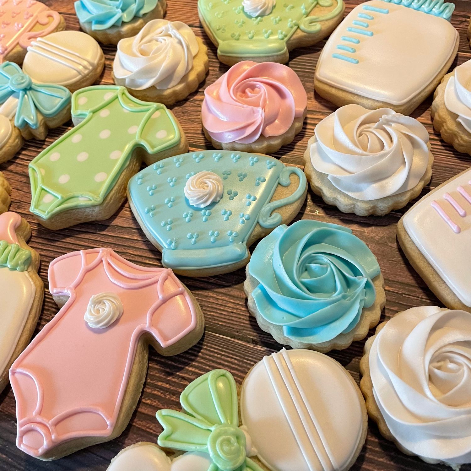 BABY HAND DECORATED COOKIES