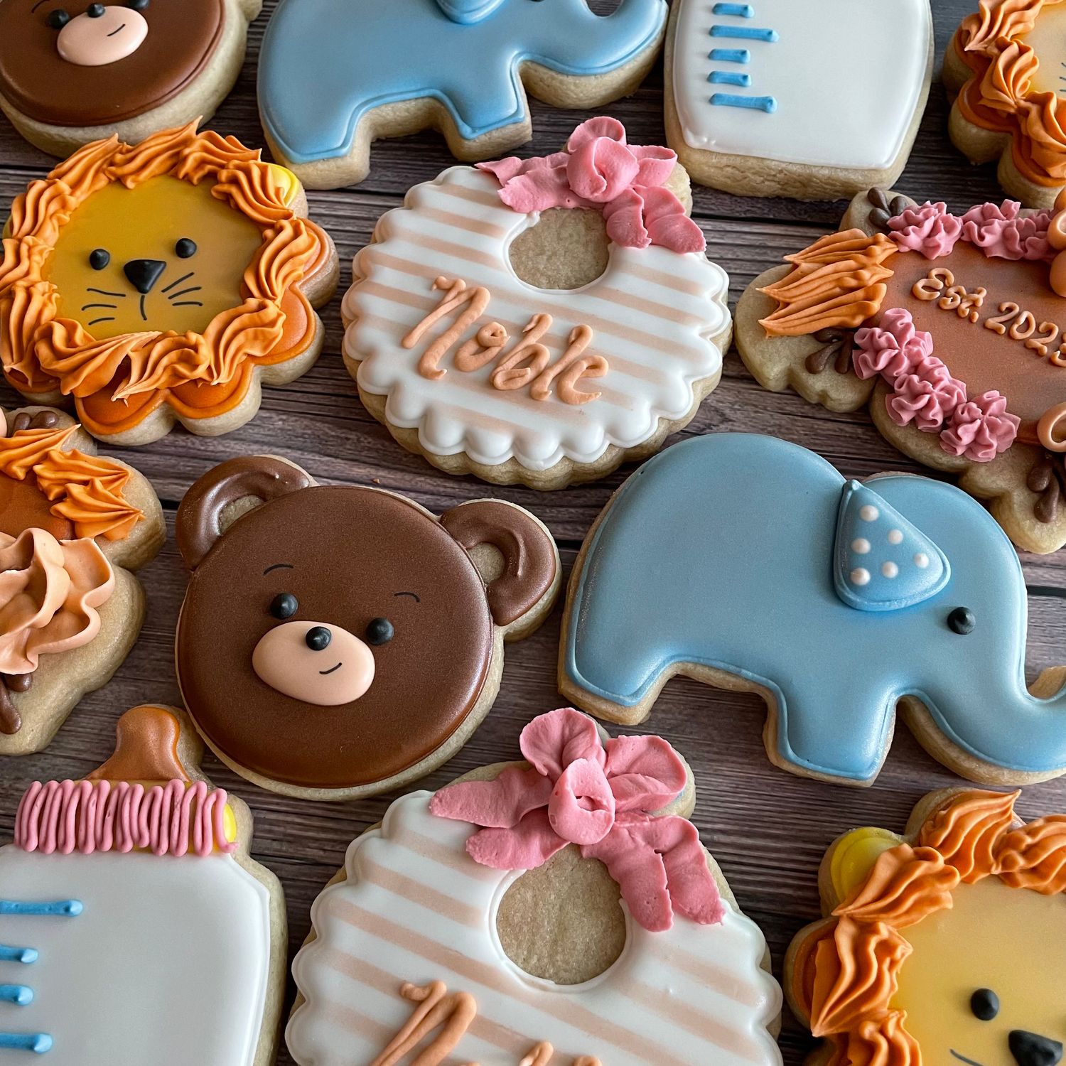BABY HAND DECORATED COOKIES