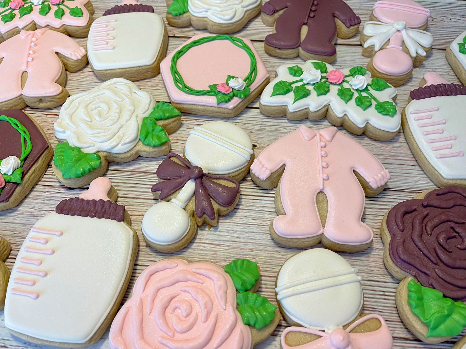 BABY HAND DECORATED COOKIES